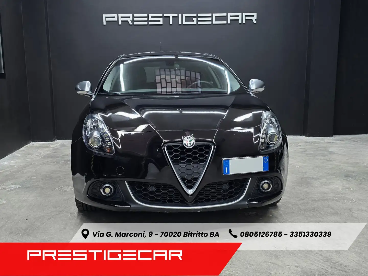 Alfa Romeo Giulietta 1.6 jtdm Super 120cv my19 Noir - 2