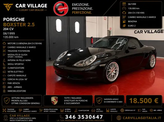Porsche Boxster Boxster 2.5i 24V cat