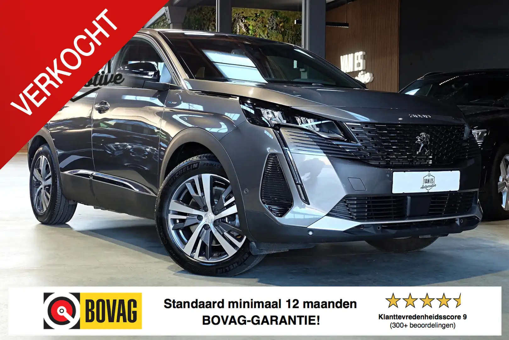 Peugeot 3008 1.6 HYbrid 225 Allure Pack Business / 1ste eigenaa Grau - 1