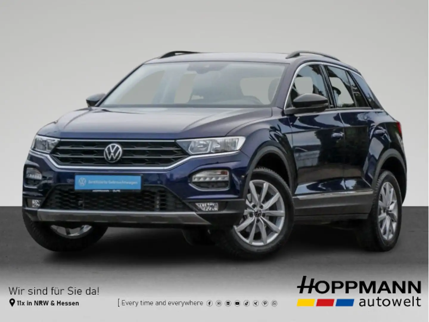 Volkswagen T-Roc 1.5 TSI UNITED ACC NAVI KAMERA Blau - 1