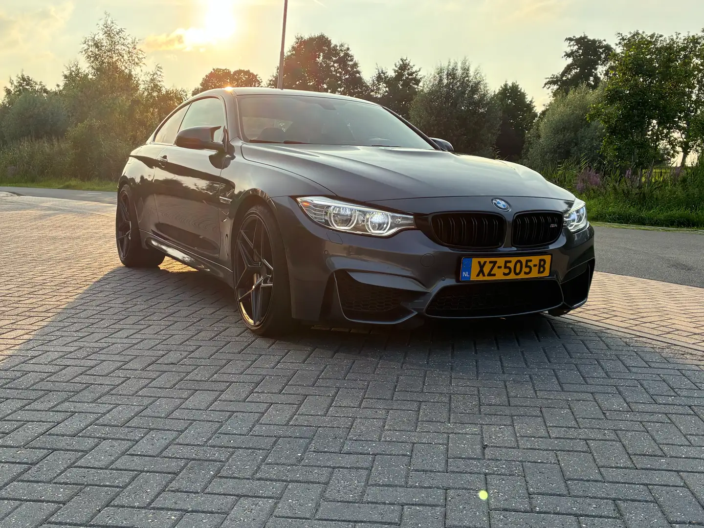 BMW M4 M4 Carb Milltek / Keramis Head-Up Leder alarm Grijs - 2