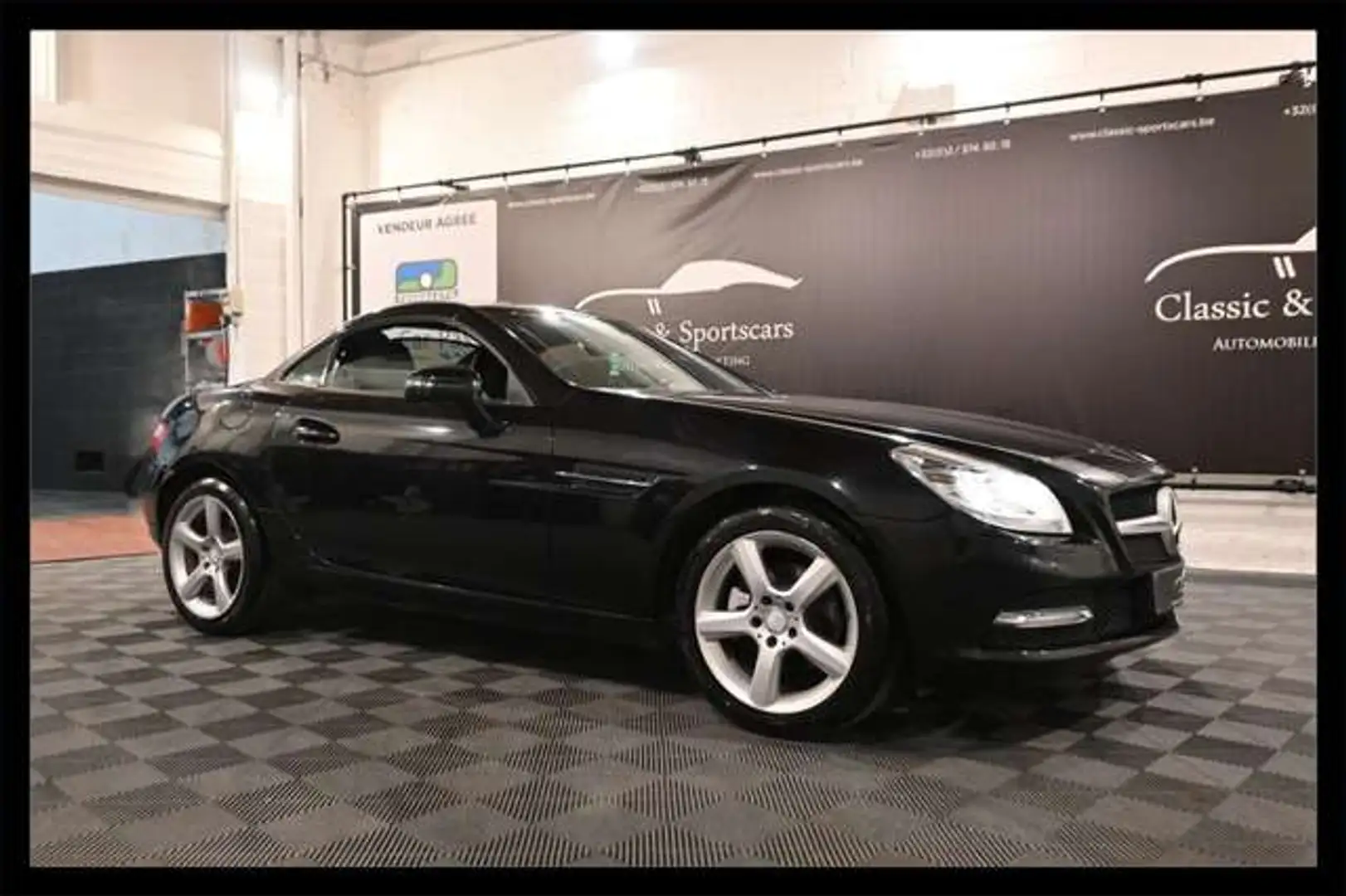 Mercedes-Benz SLK 200 SLK 200 / TOIT PANO / GPS NAVI / BLUETOOTH / PDC Schwarz - 1
