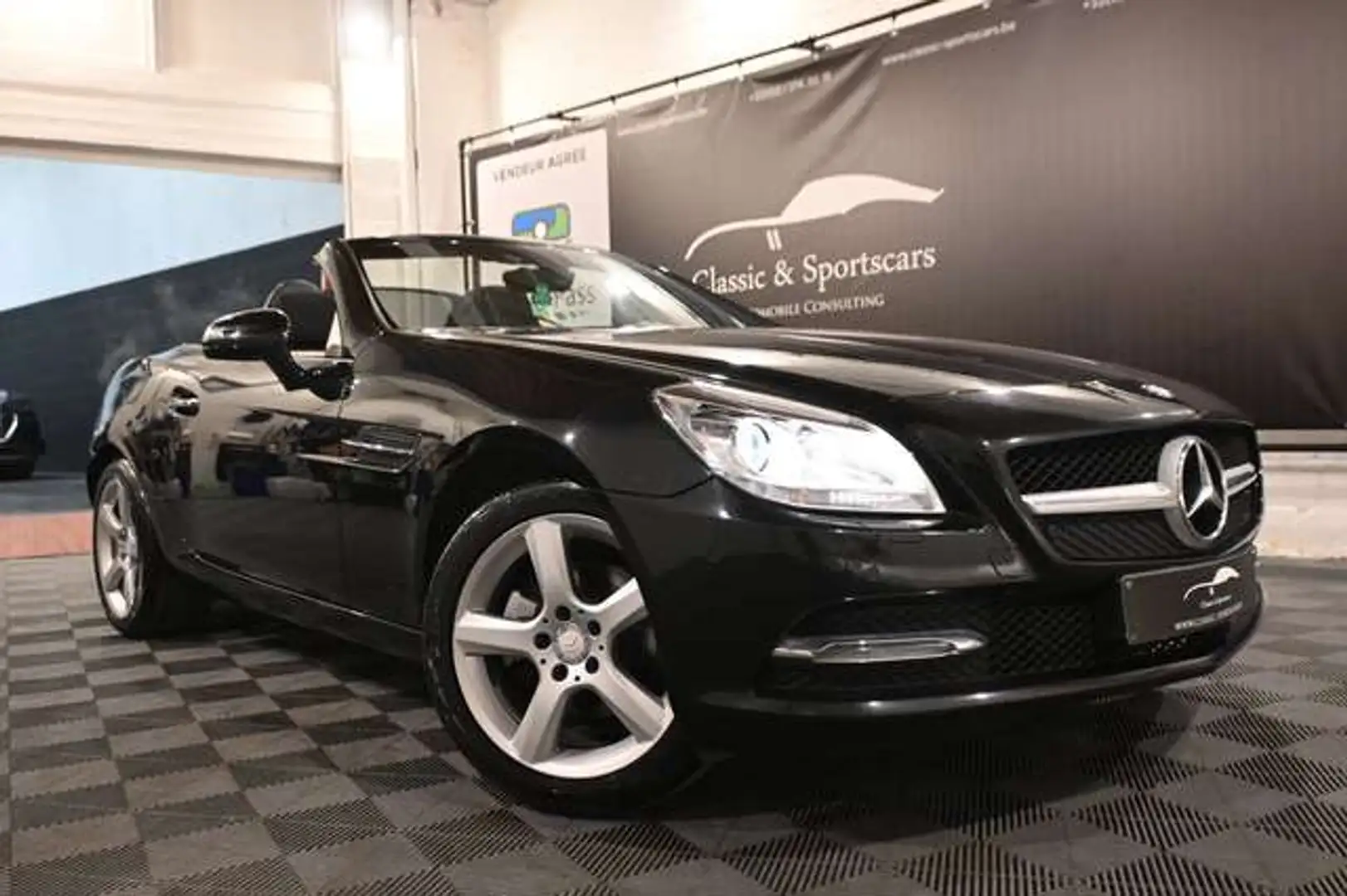 Mercedes-Benz SLK 200 SLK 200 / TOIT PANO / GPS NAVI / BLUETOOTH / PDC Schwarz - 2