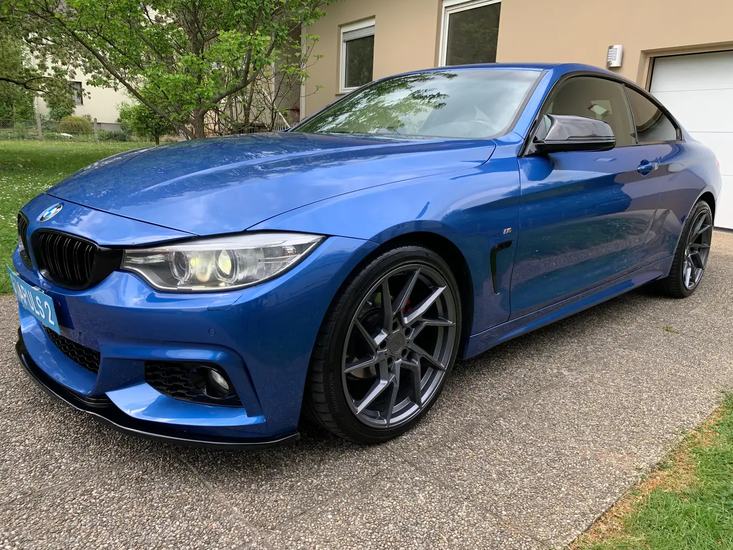 BMW 420 420 i xDrive Coupe  M Paket * TUNING * plava - 2