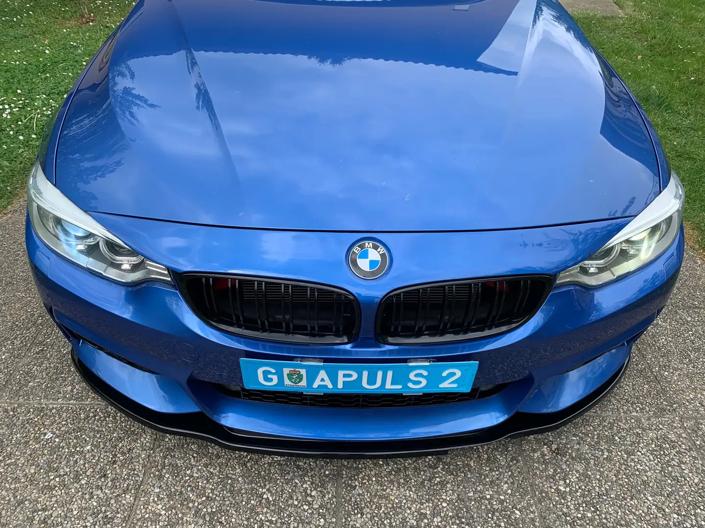 BMW 420 420 i xDrive Coupe  M Paket * TUNING * Niebieski - 1