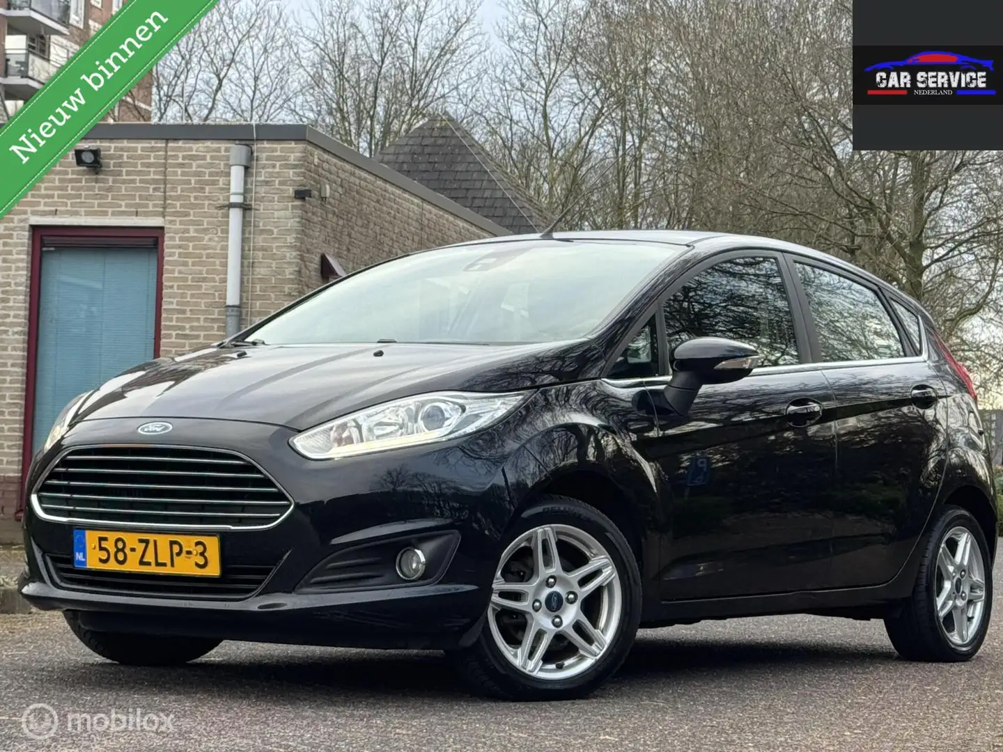 Ford Fiesta 1.0 EcoBoost Titanium/NAP/PDC/CRUISE/LMV/DO Schwarz - 1