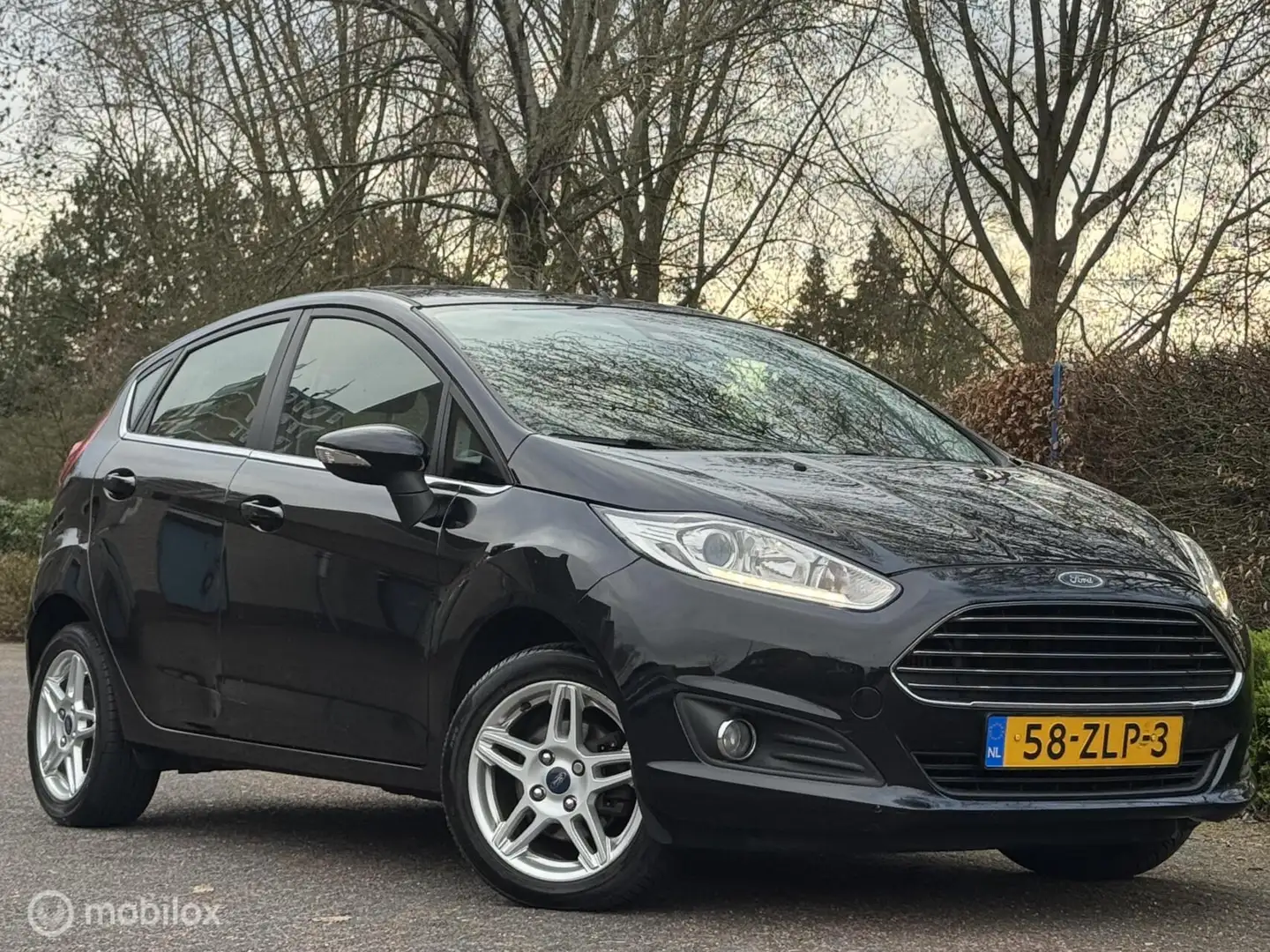Ford Fiesta 1.0 EcoBoost Titanium/NAP/PDC/CRUISE/LMV/DO Schwarz - 2