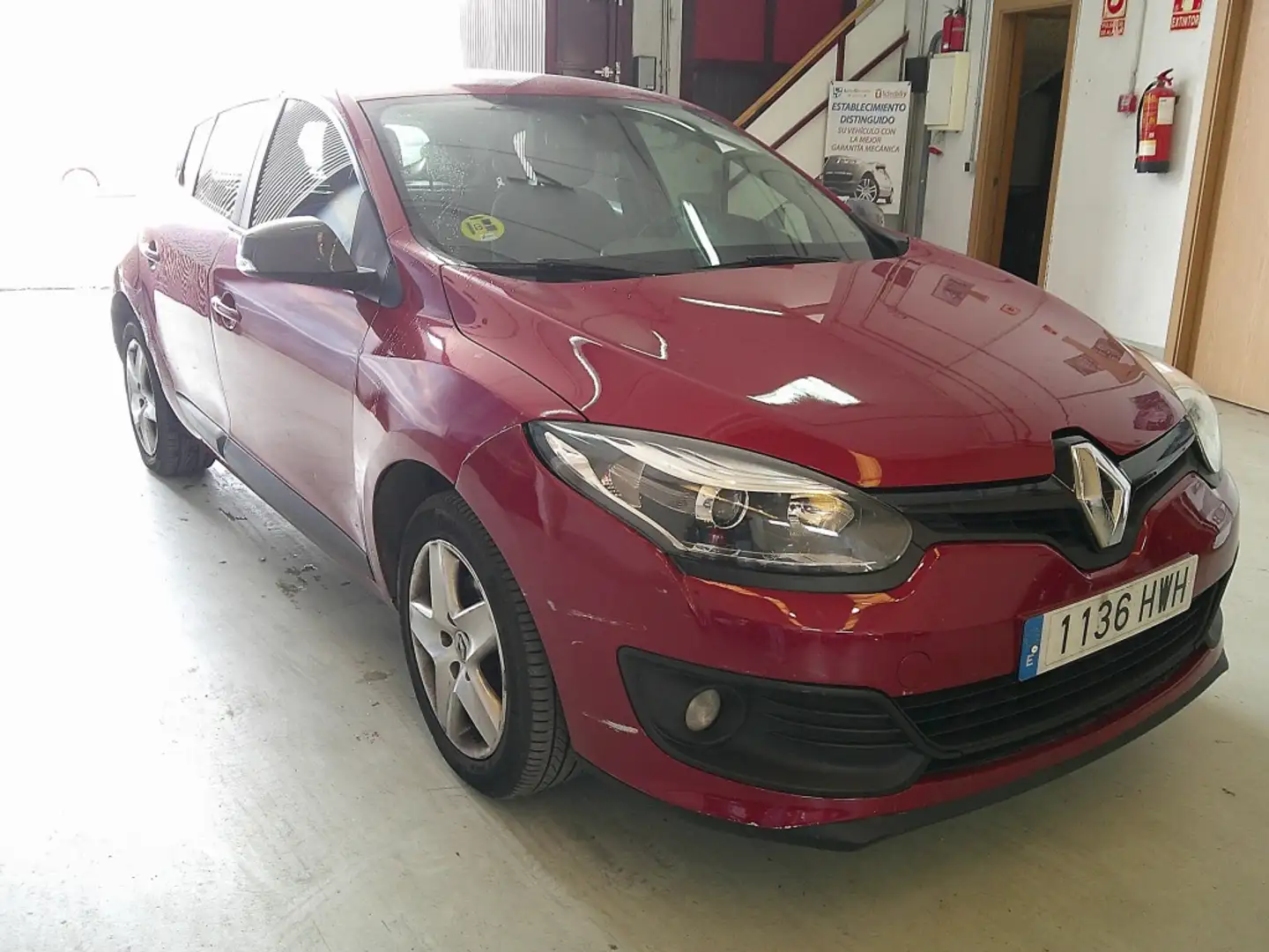 Renault Megane 1.5dCi Intens 95 Rojo - 2