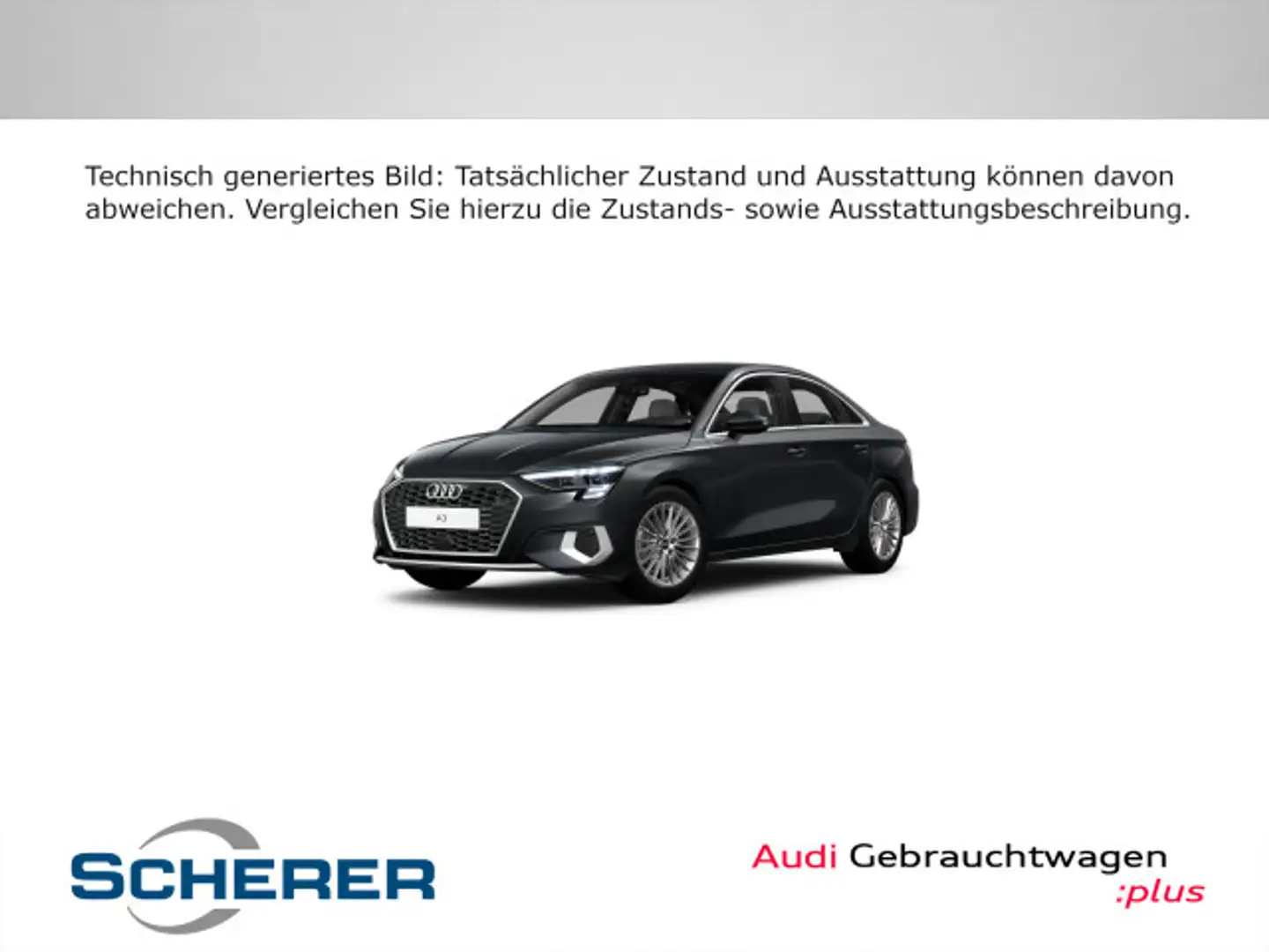 Audi A3 advanced 35 TFSI S tronic MATRIX NA Grau - 1