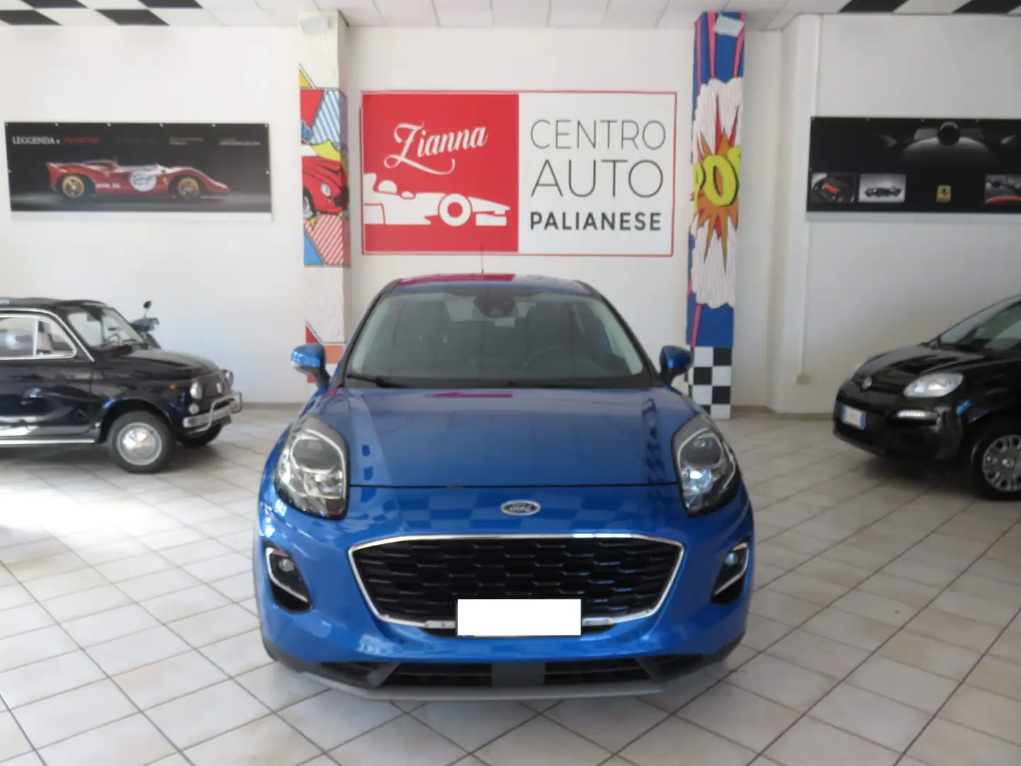 Ford Puma Puma II 2020 1.0 ecoboost h Titanium s Blu/Azzurro - 1