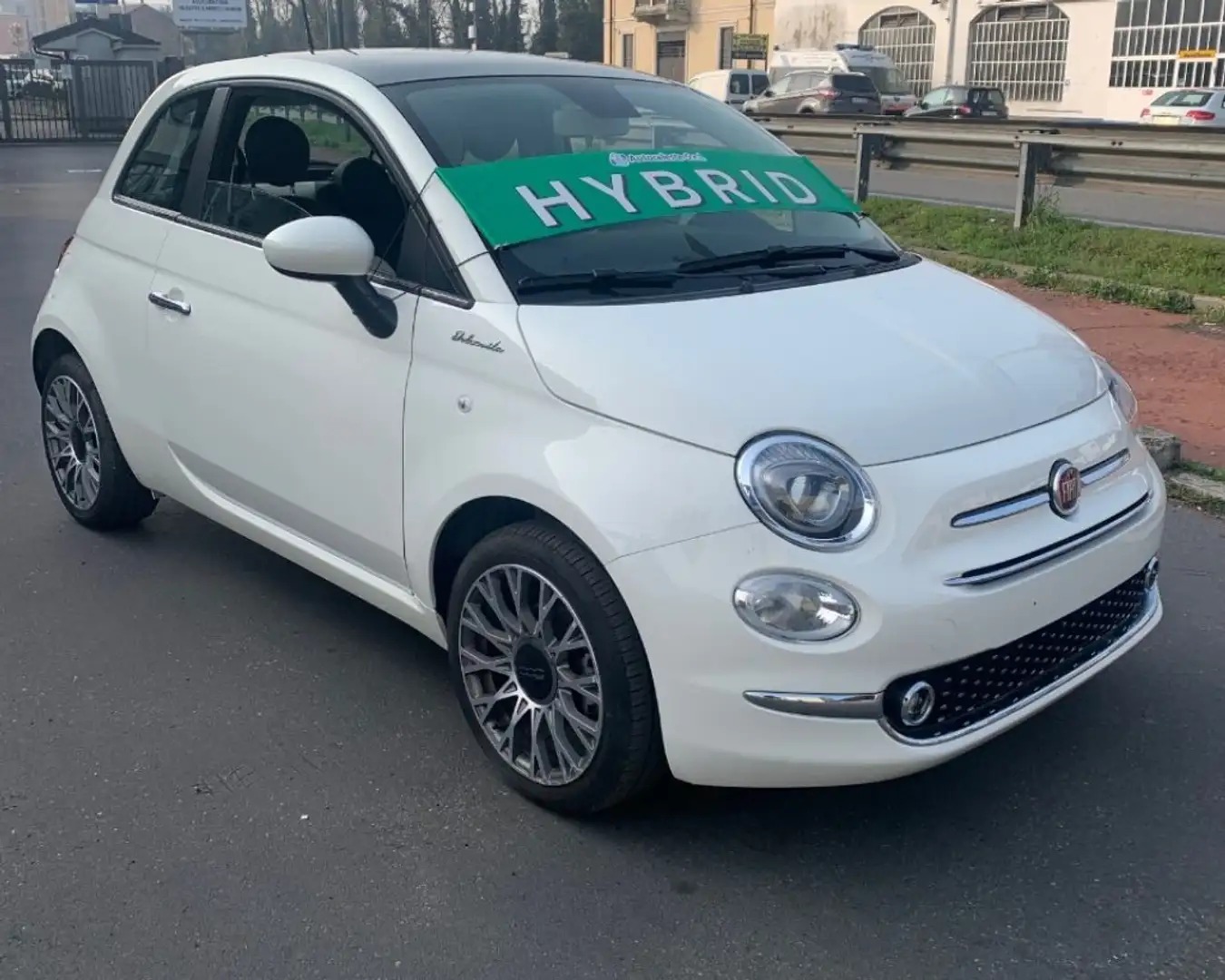 Fiat 500 1.0 Hybrid Dolcevita Blanc - 2