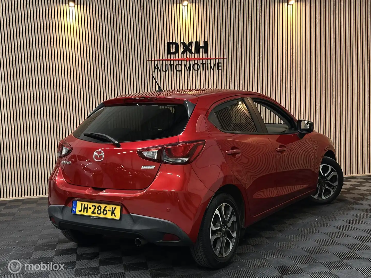 Mazda 2 1.5 Skyactiv-G GT-M 1eEIGENAAR! NAV STOELVW FULL-L Rood - 2