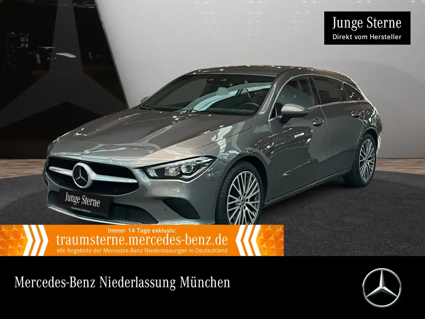 Mercedes-Benz CLA 200 d PROGRESSIVE+LED+FAHRASS+KAMERA+8G Grau - 1