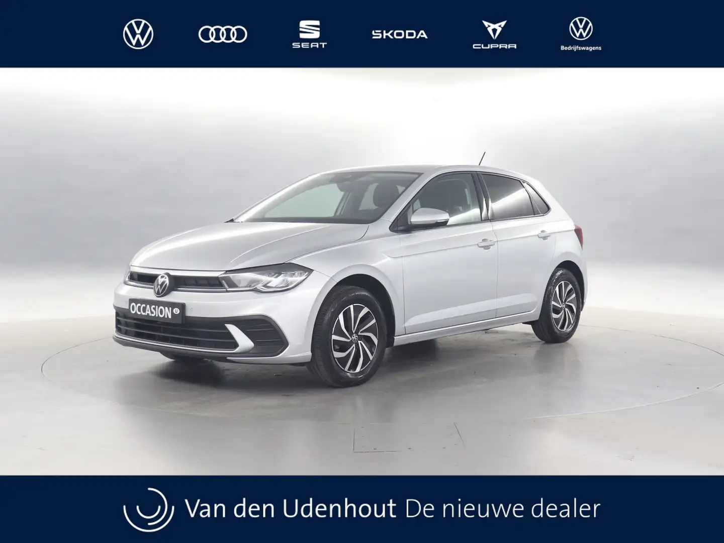 Volkswagen Polo 1.0 TSI 95pk Life Edition / Navigatie / Stoelverwa Gris - 1