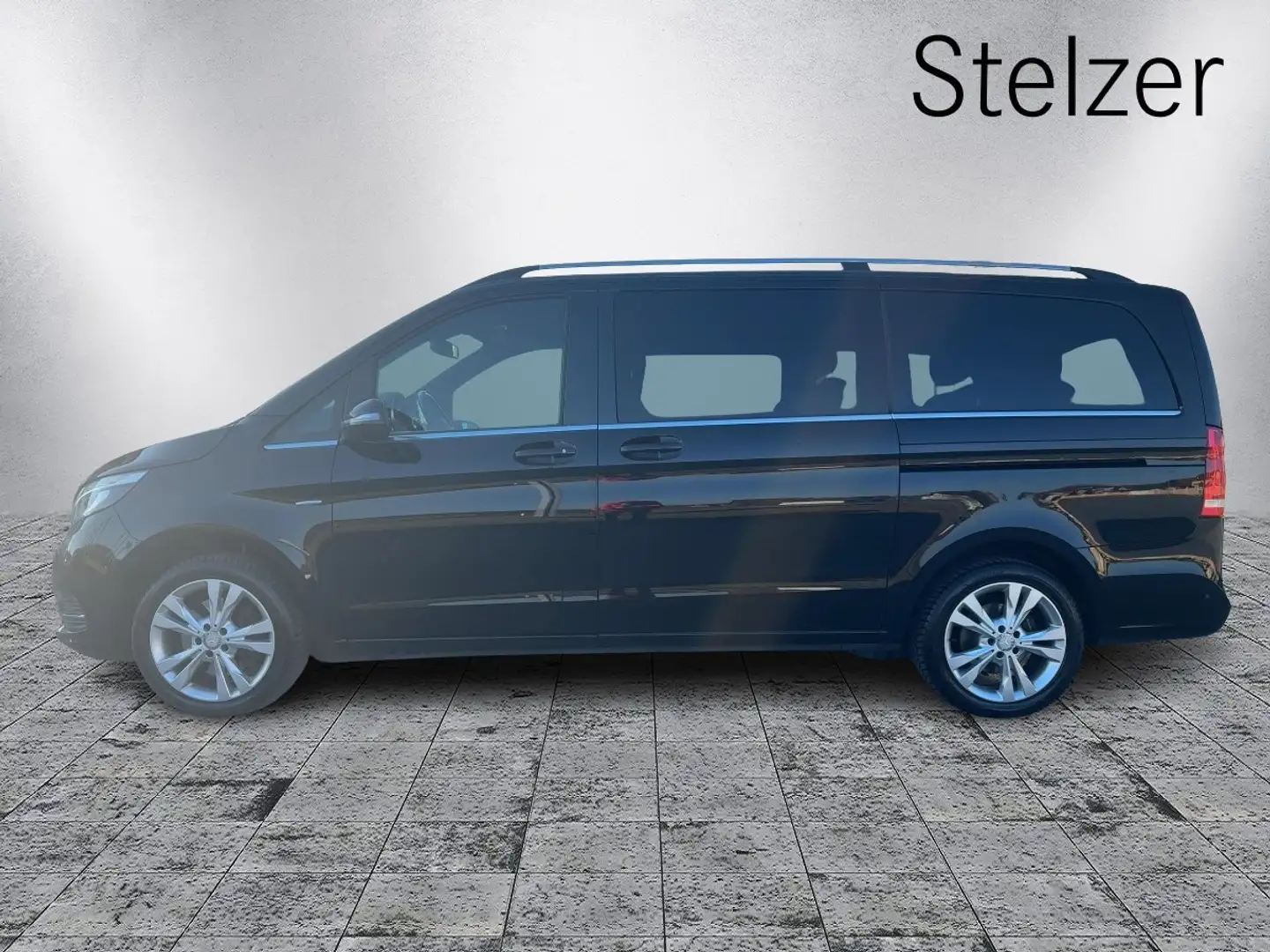 Mercedes-Benz V 250 d 4MATIC AVANTGARDE Lang Stdhzg FAP AUT Schwarz - 2