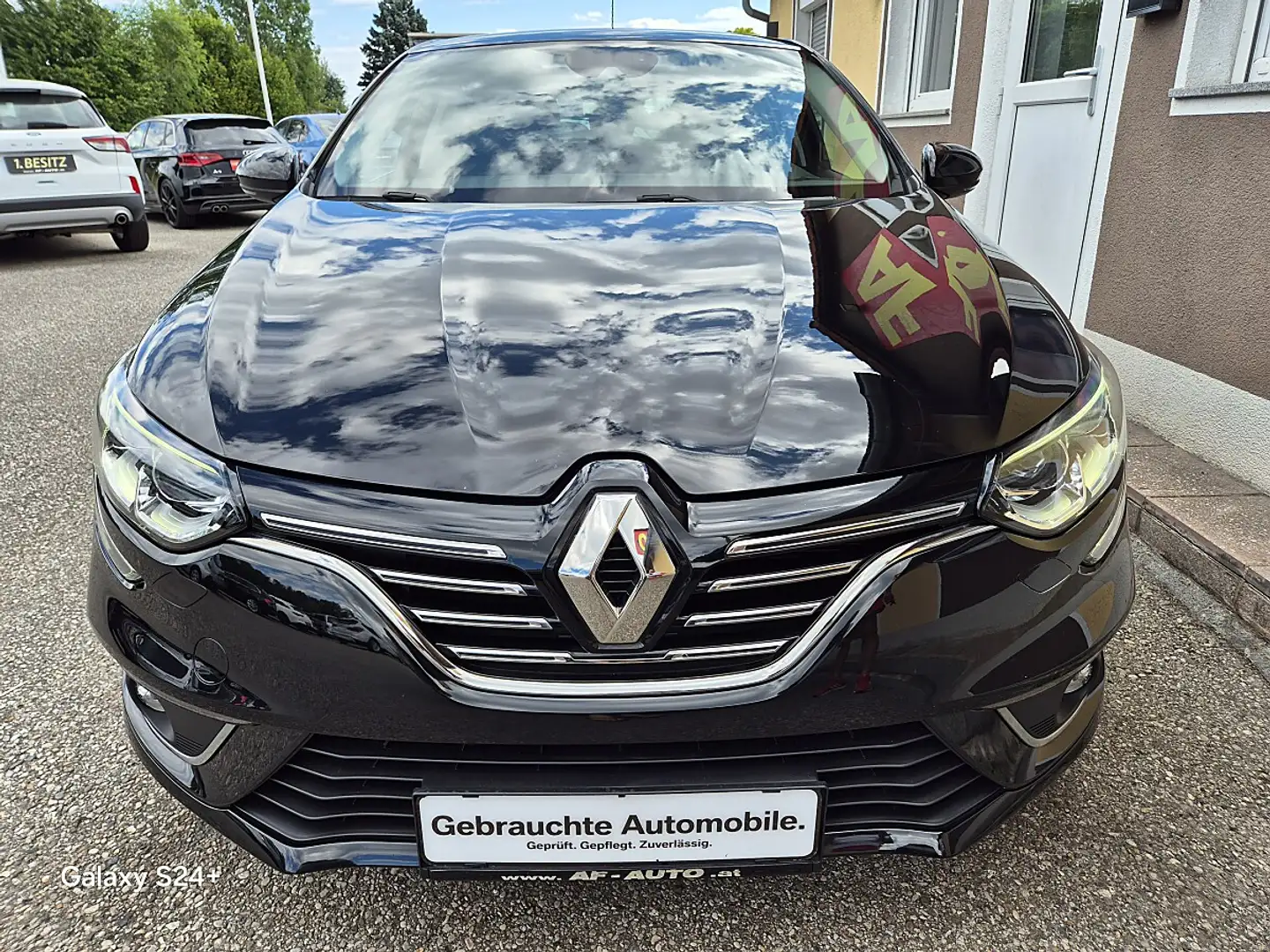 Renault Megane Mégane Intens TCe 140 PF Leder I LED I Navi I K... Schwarz - 2