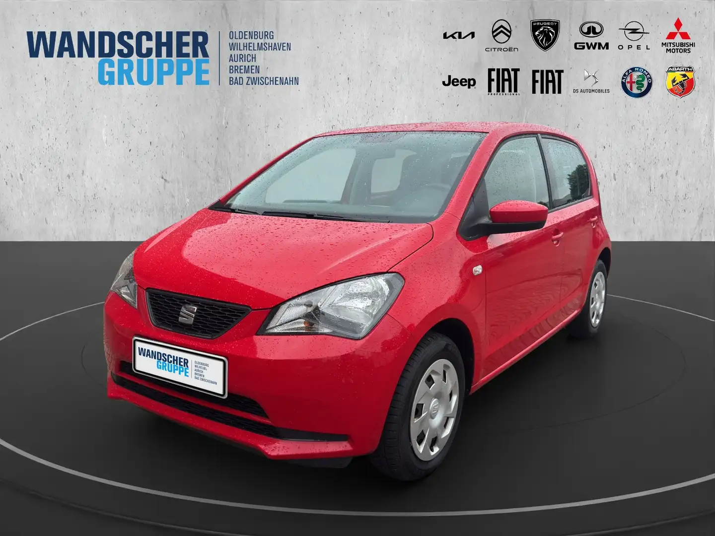 SEAT Mii 1.0 Style +SHZ+PDC Червоний - 1