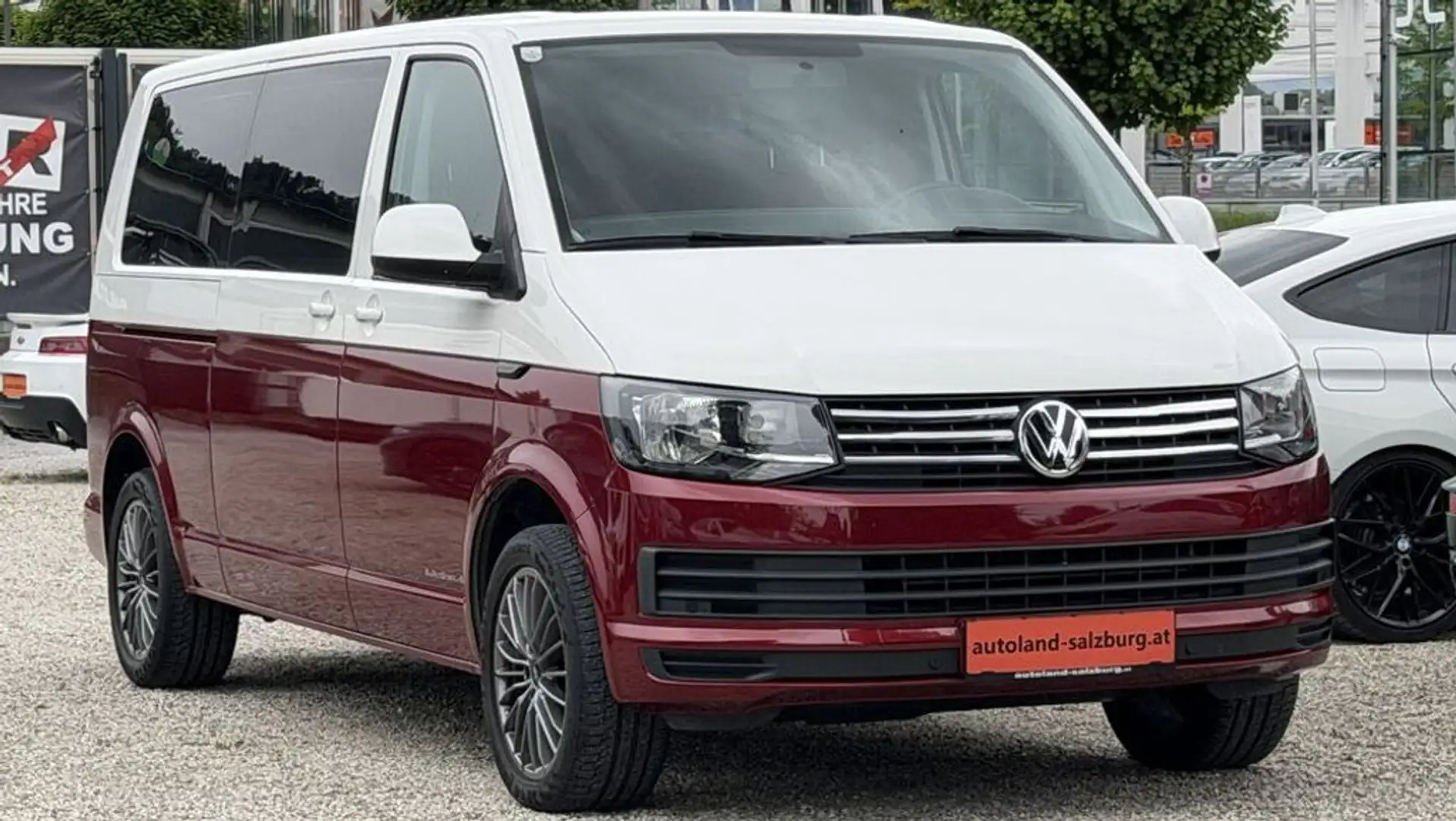 Volkswagen T6 Transporter langer Radstand 9-Sitzer Kein Wartungsstau! Weiß - 1