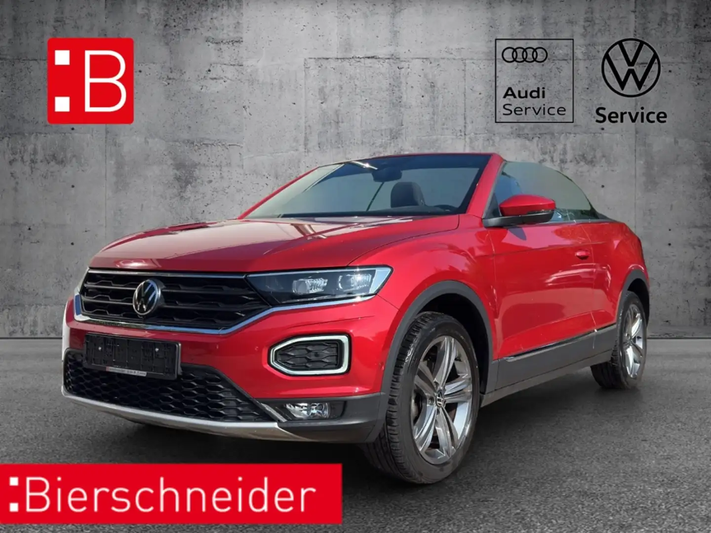 Volkswagen T-Roc Cabriolet 1.5 TSI DSG Style DIGITAL COCKPIT KAMERA Rood - 1