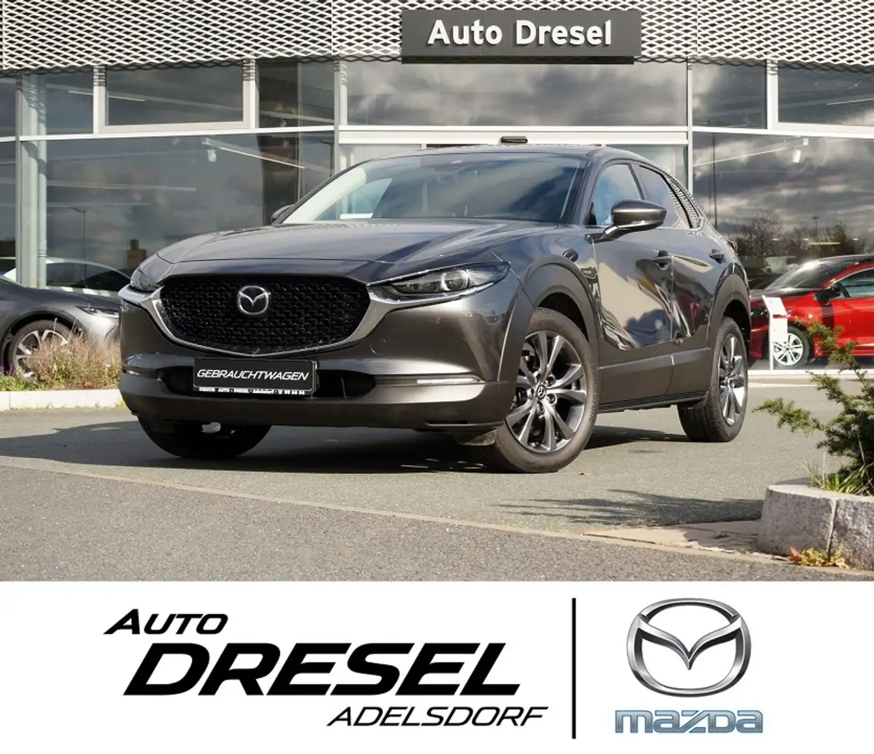 Mazda CX-30 Selection | Skyactiv-X 186 | Matrix-LED | elektr. Gris - 1