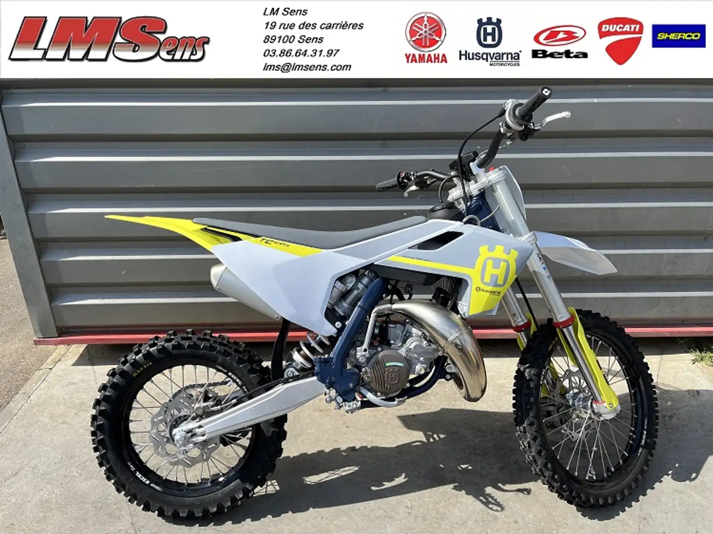 Husqvarna TC 85 Blanc - 1