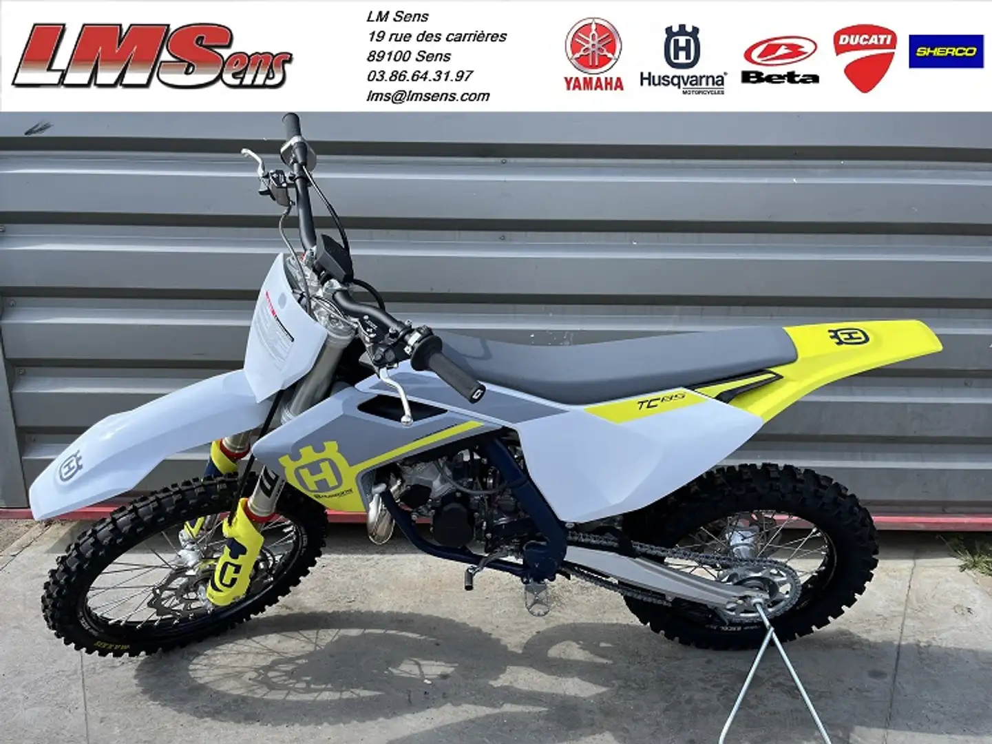 Husqvarna TC 85 Blanc - 2