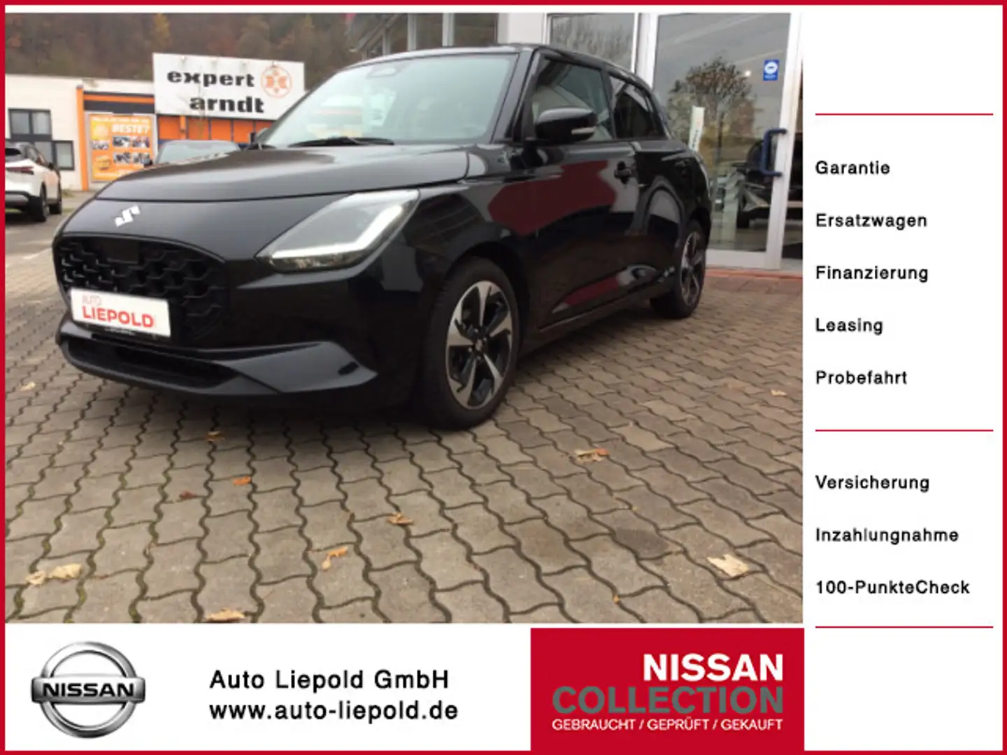 Suzuki Swift 1.2 Dualjet Mild-Hybrid Comfort+ Noir - 1