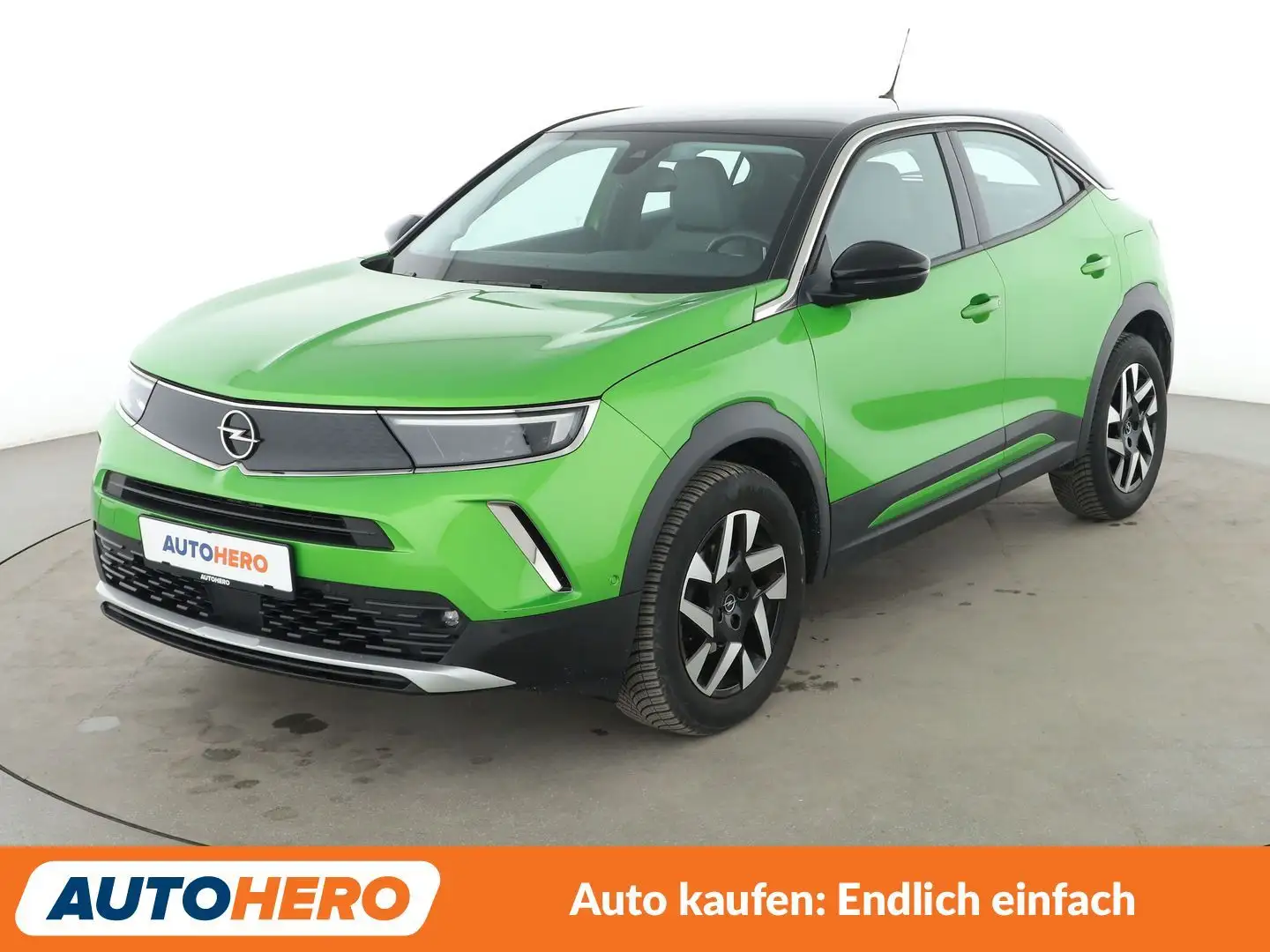Opel Mokka X 1.2 Turbo Elegance Aut.*NAVI*ACC*CAM*PDC* Grün - 1