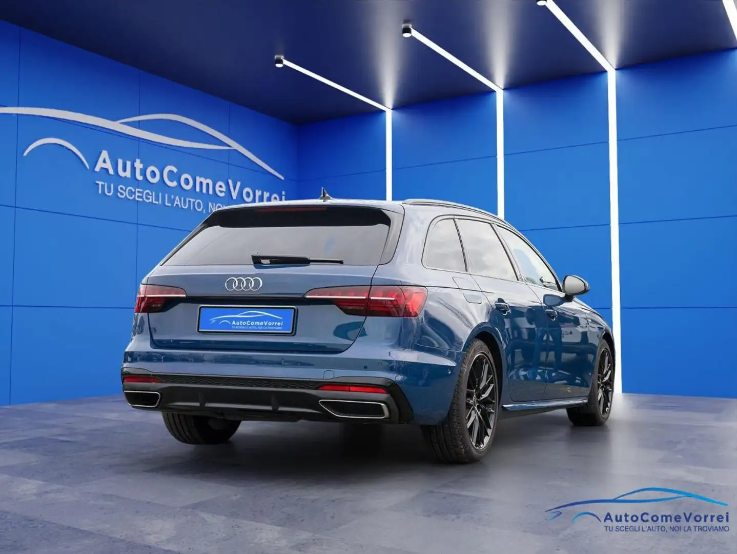 Audi A4 35 TDI S tronic S line edition Kék - 2