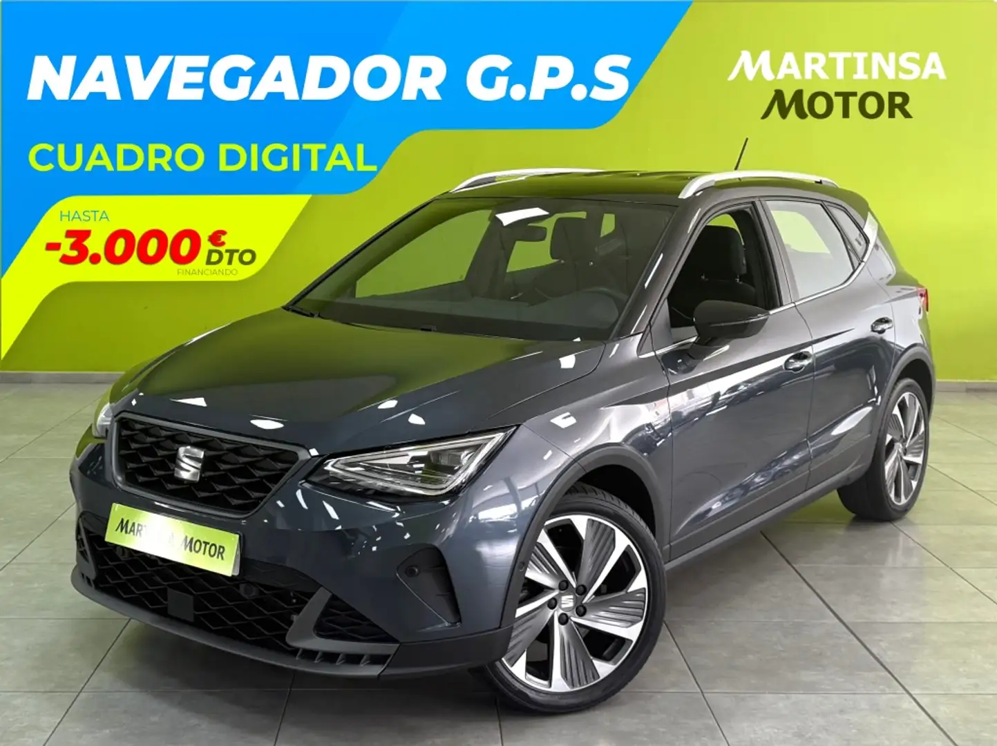 SEAT Arona 1.0 TSI S&S FR XM 115 Gris - 1