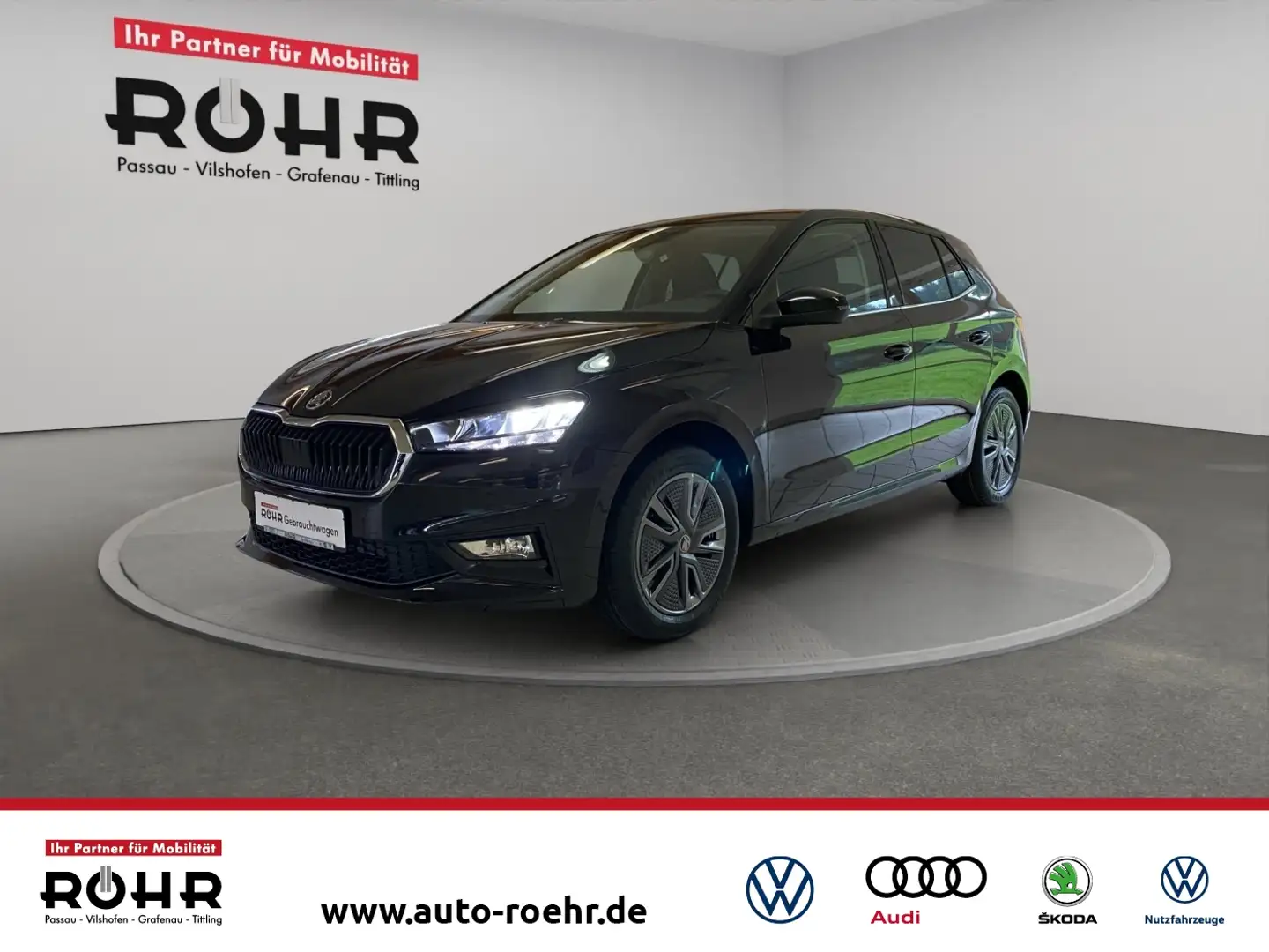 Skoda Fabia Selection 130 Jahre 1.0 TSI (Garantie 08/2030.LED. Schwarz - 1