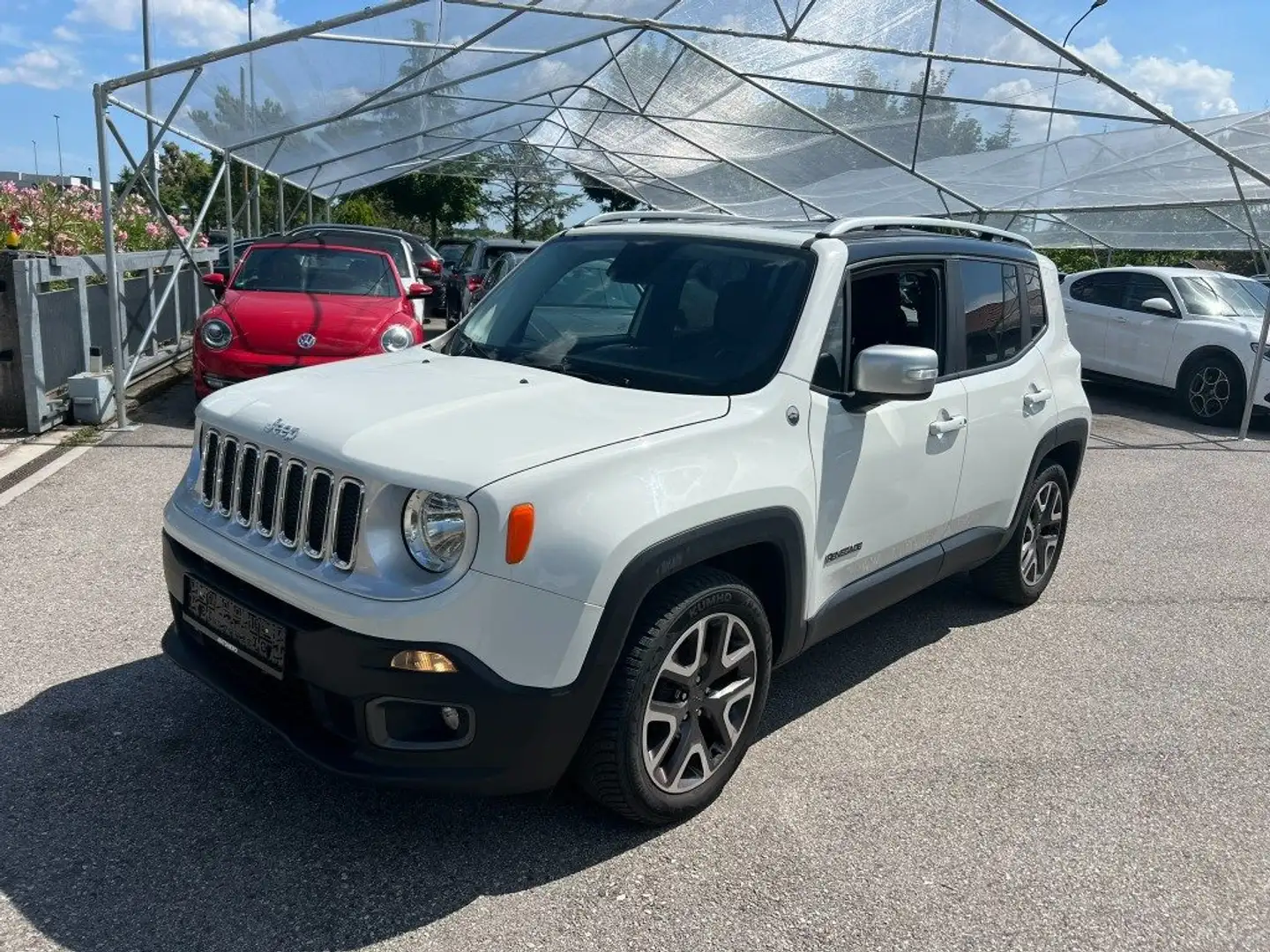 Jeep Renegade 1.6 Mjt 120 CV Limited Navi Pelle Bianco - 1