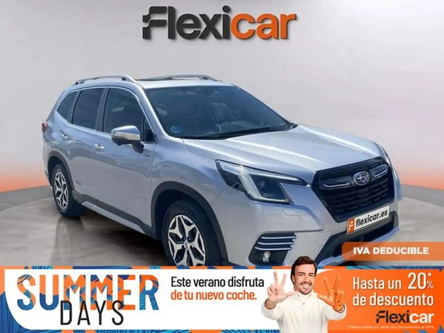 Subaru Forester 2.0i Hybrid Executive Plus CVT Gris - 1