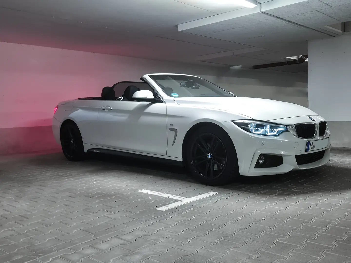BMW 430 i M-Sport VOLLAUSSTATT + M-Perf.Schalld. +Diffusor Weiß - 2