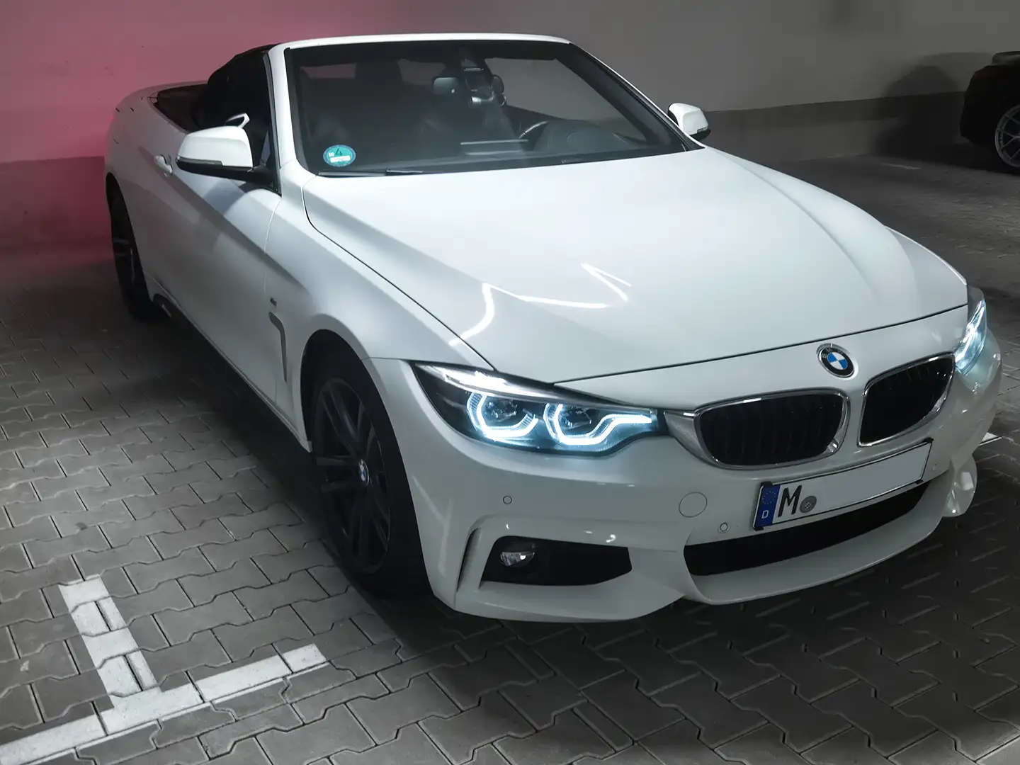 BMW 430 i M-Sport VOLLAUSSTATT + M-Perf.Schalld. +Diffusor Weiß - 1