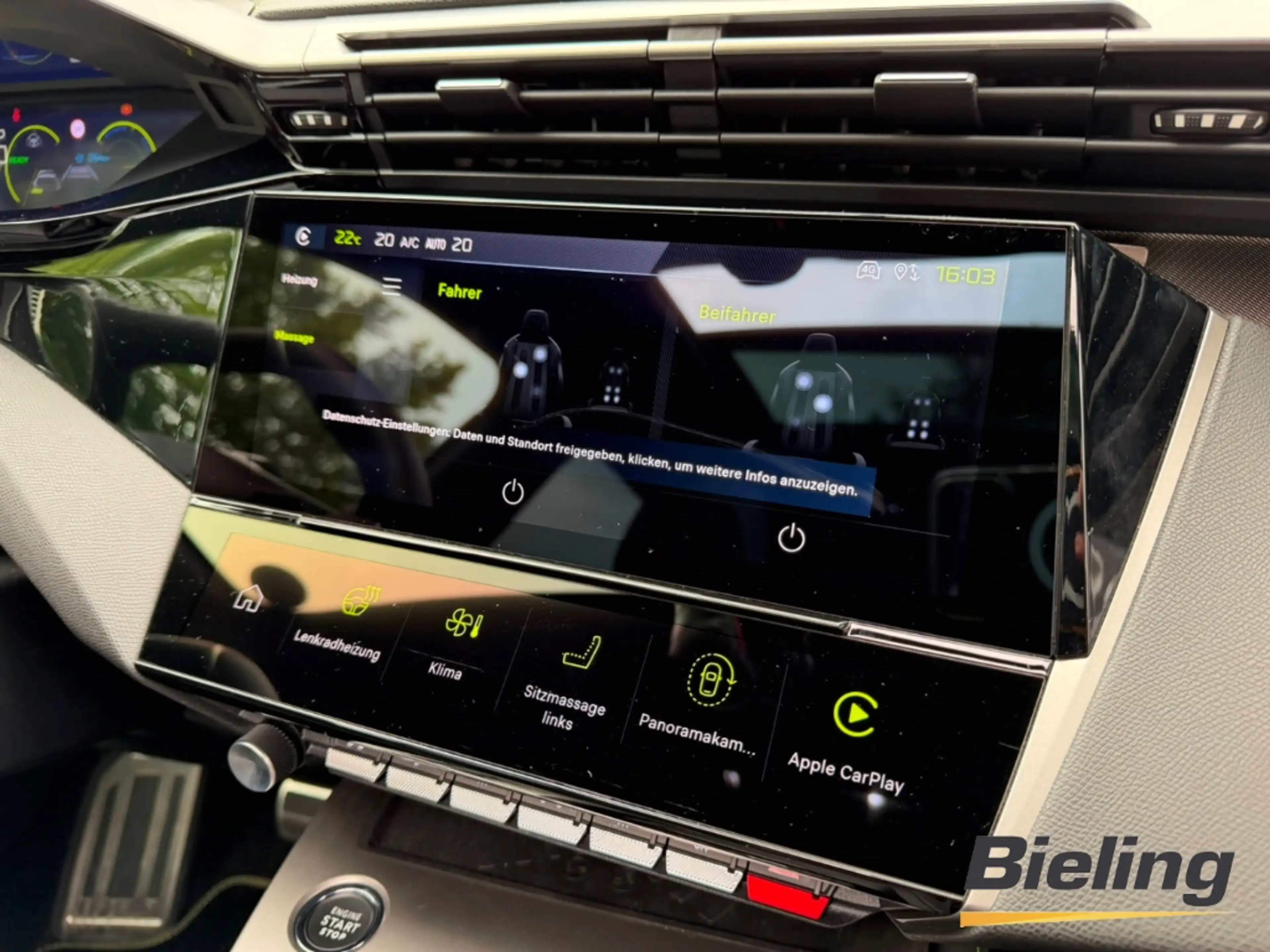 Peugeot 408 E-GT Vollausstattung El. Panodach Navi Soundsystem — photo 8