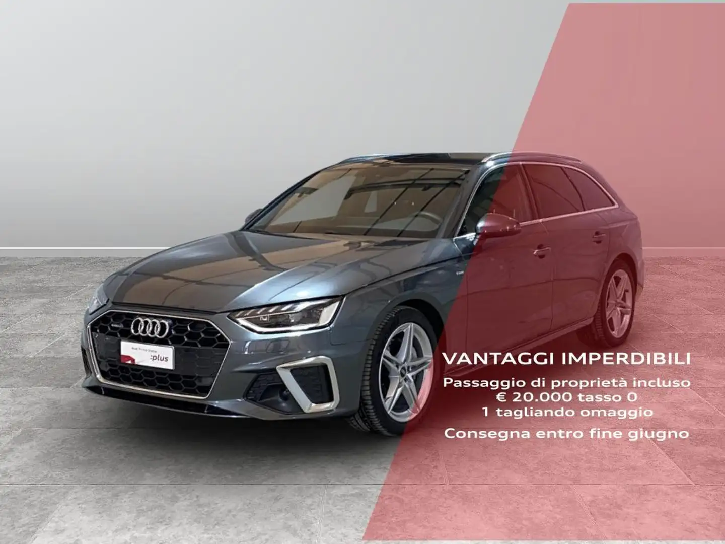 Audi A4 Avant 40 2.0 tdi mhev S line edition quattro Grigio - 1