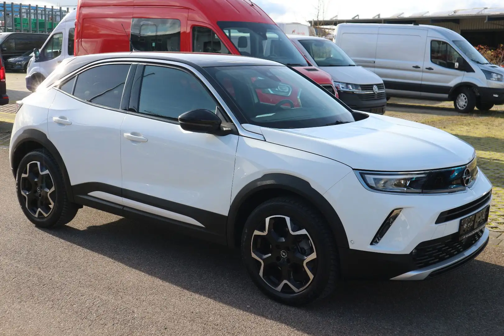 Opel Mokka-E Ultimate 50kWh Alcantara SHZ KAMERA NAVI Blanco - 2