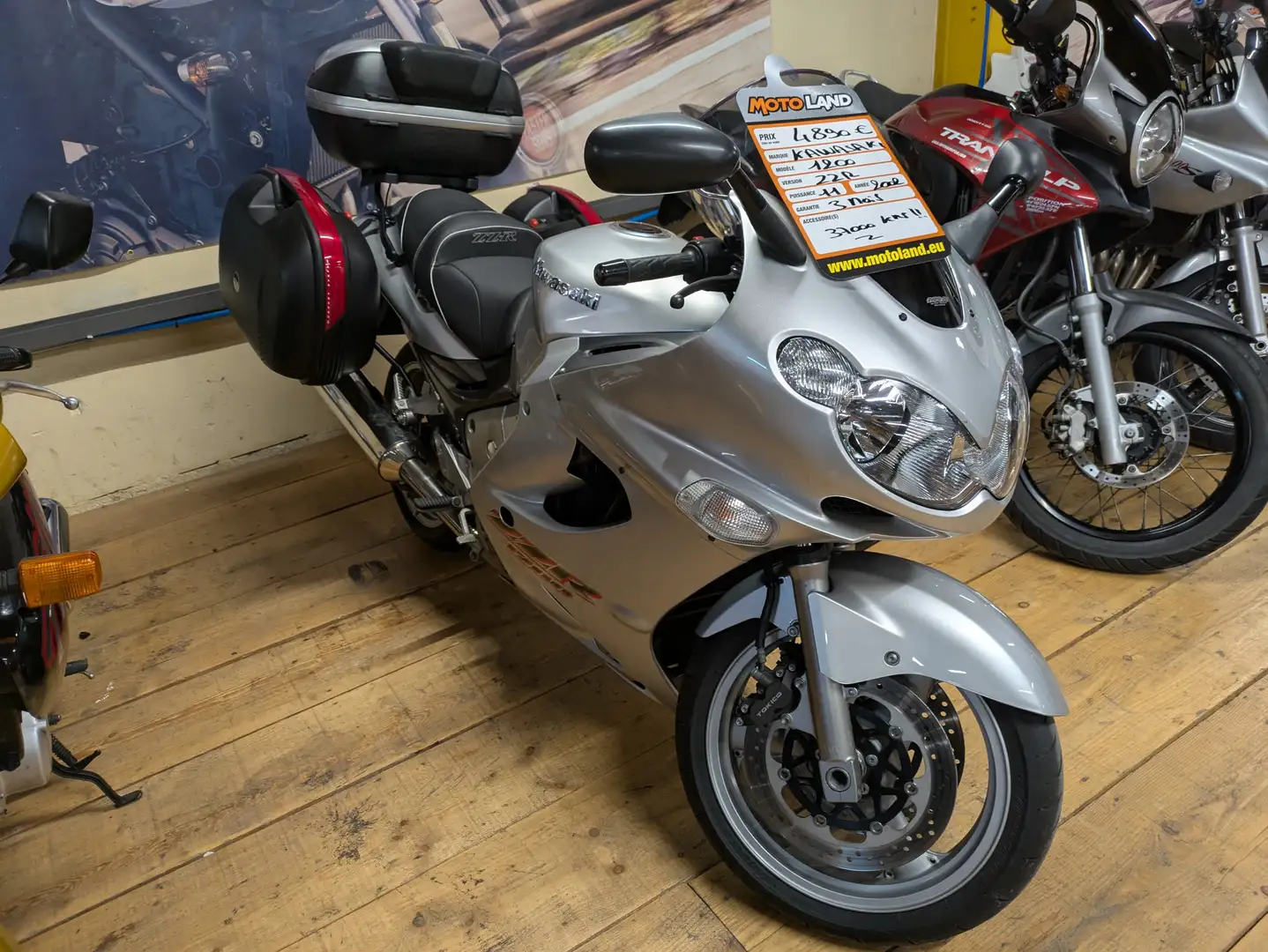 Kawasaki ZZR 1200 Gris - 1