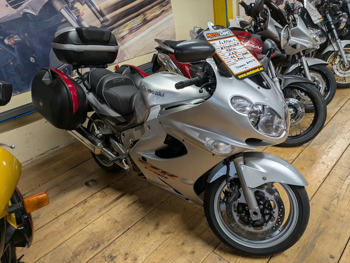 Kawasaki ZZR 1200 Gris - 2