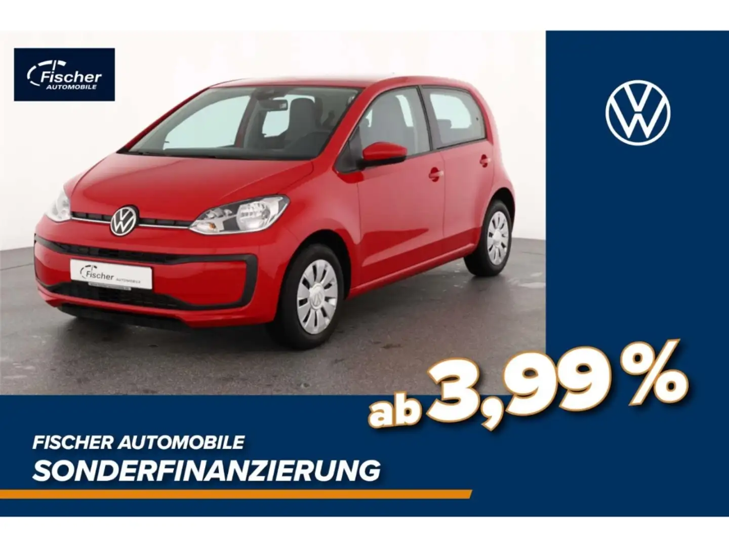 Volkswagen up! Up 1.0 MPI Move Up! 5-Gg. RFK/PDC/GRA/DAB+ Rot - 1