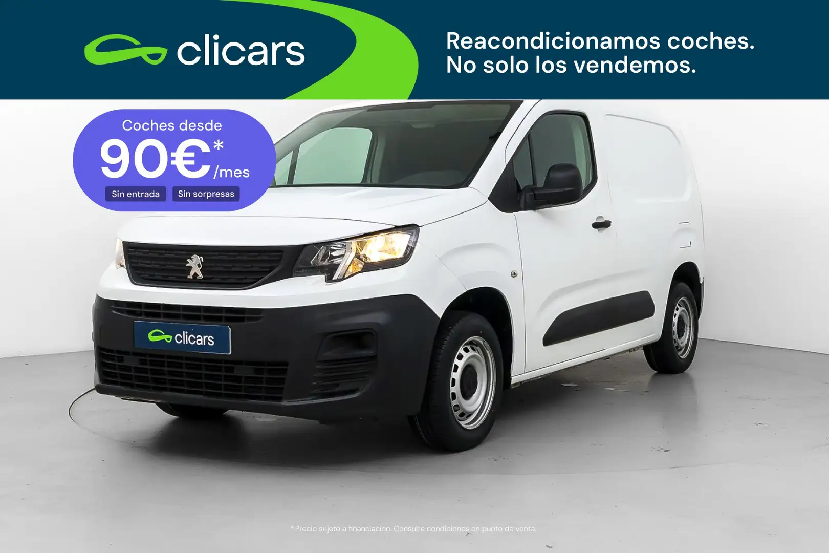 Peugeot Partner 1.5BlueHDI S&S Pro Standard 600kg 100 Blanco - 1