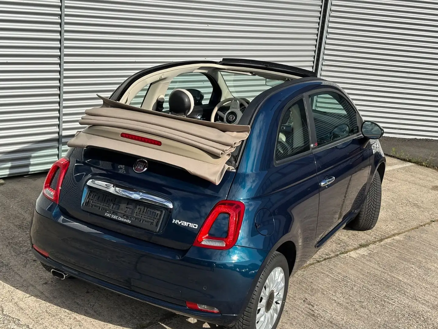 Fiat 500C Lounge*500Cabrio*Apple*Android*Parksen*Allwetter Azul - 2