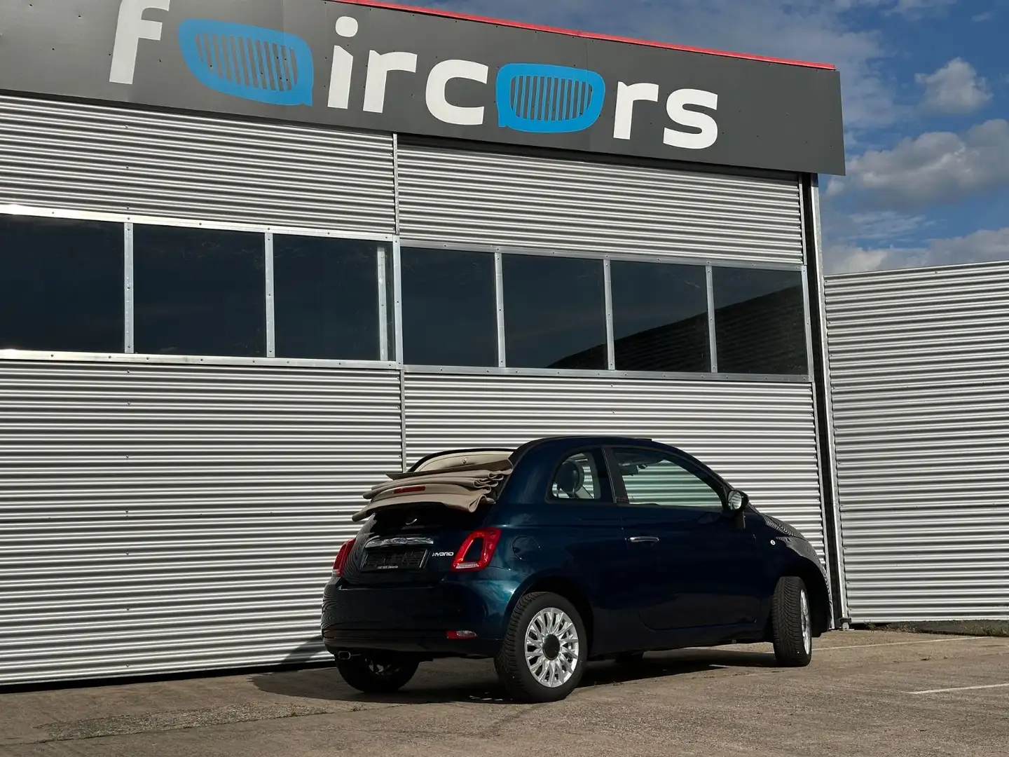 Fiat 500C Lounge*500Cabrio*Apple*Android*Parksen*Allwetter Azul - 1