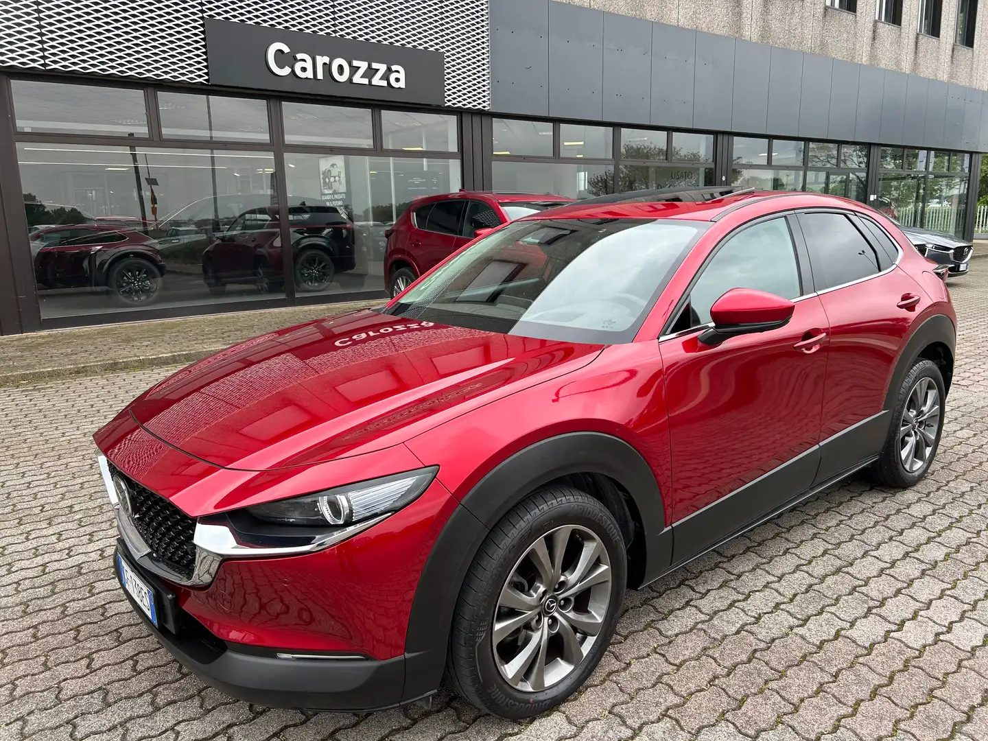 Mazda CX-30 2.0 m-hybrid Exclusive  awd 186cv 6at Červená - 1