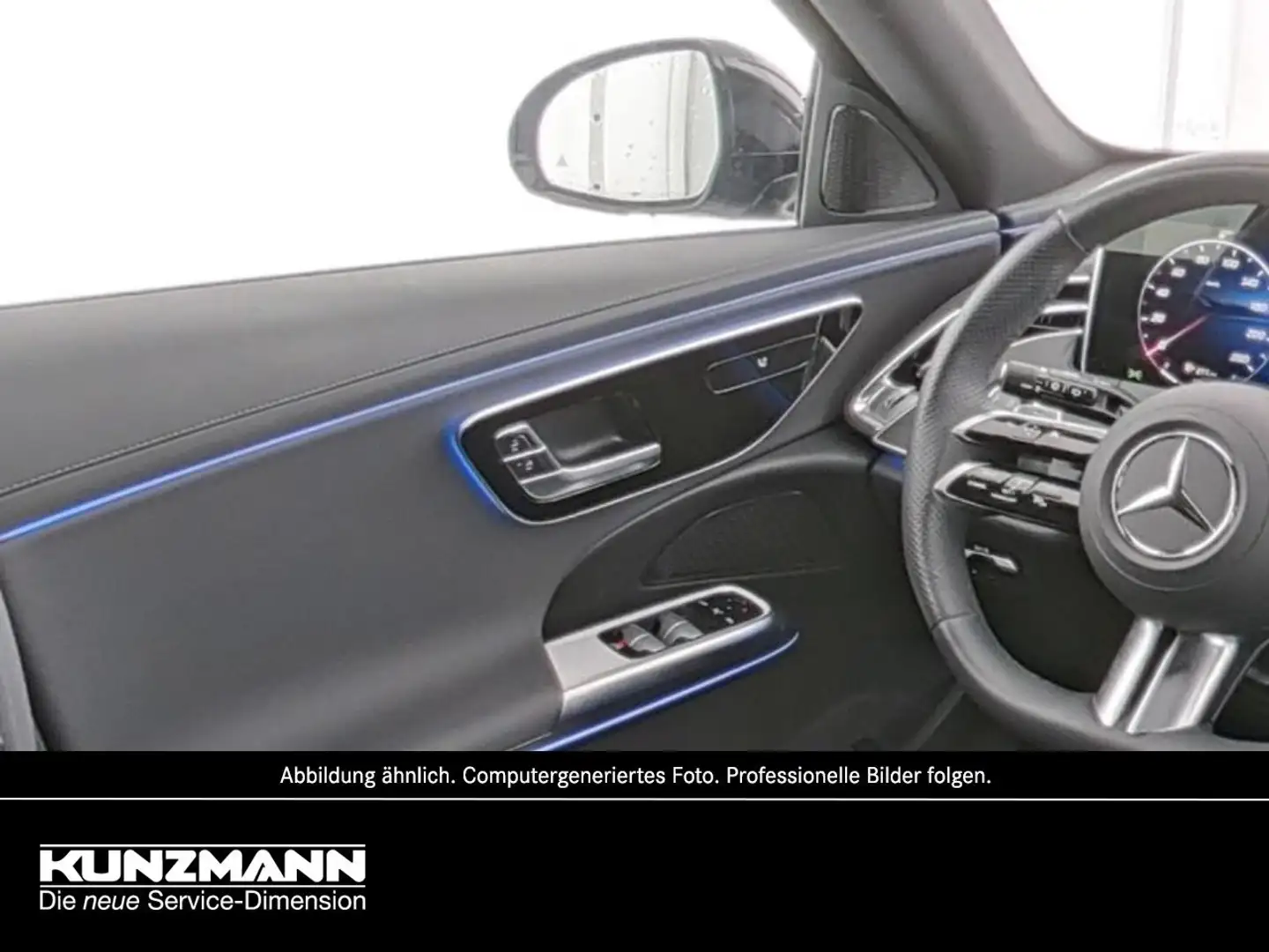 Mercedes-Benz E 300 de 4M T AMG Night Distronic Panorama 360° Silber - 2
