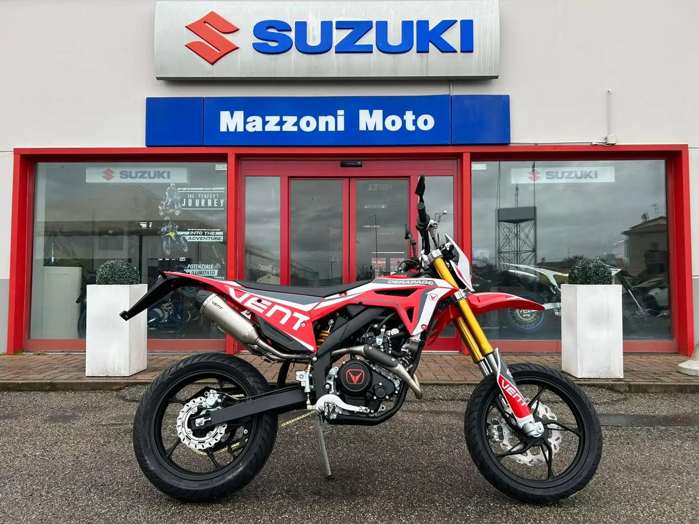 Vent Derapage 125 4T Rot - 1