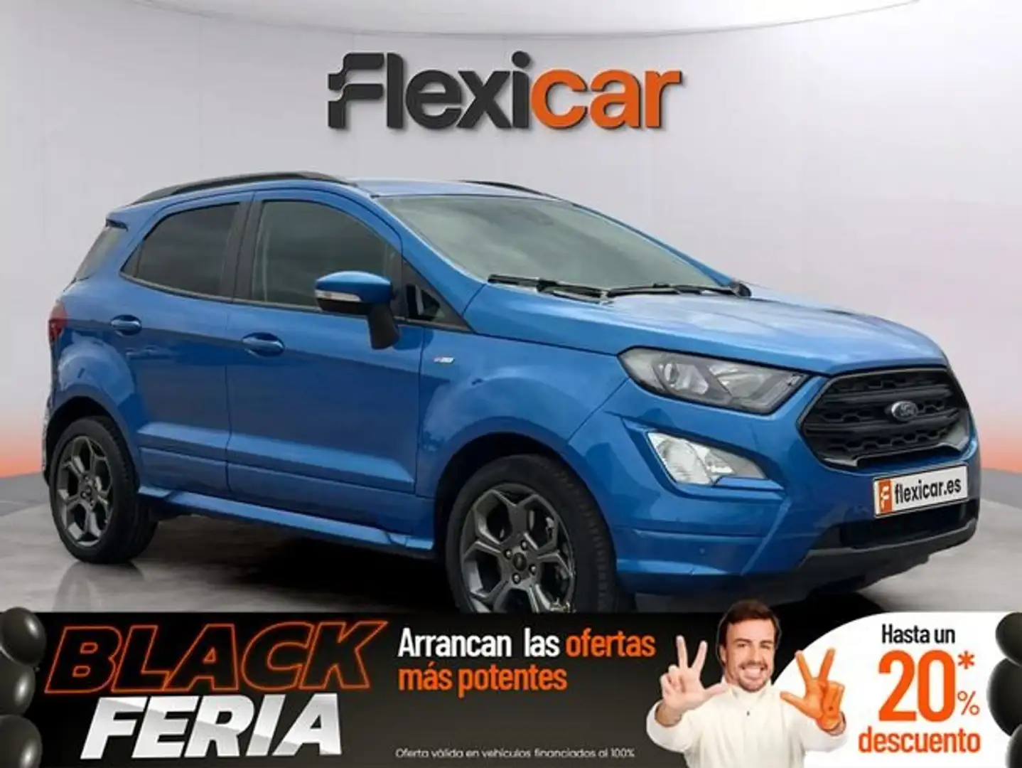 Ford EcoSport 1.0 EcoBoost ST Line 140 Azul - 1