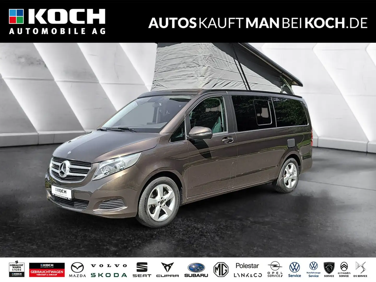 Mercedes-Benz V 220 V-Klasse 220d Marco Polo KÜCHE AUFSTELLD STANDHZ. Bruin - 1
