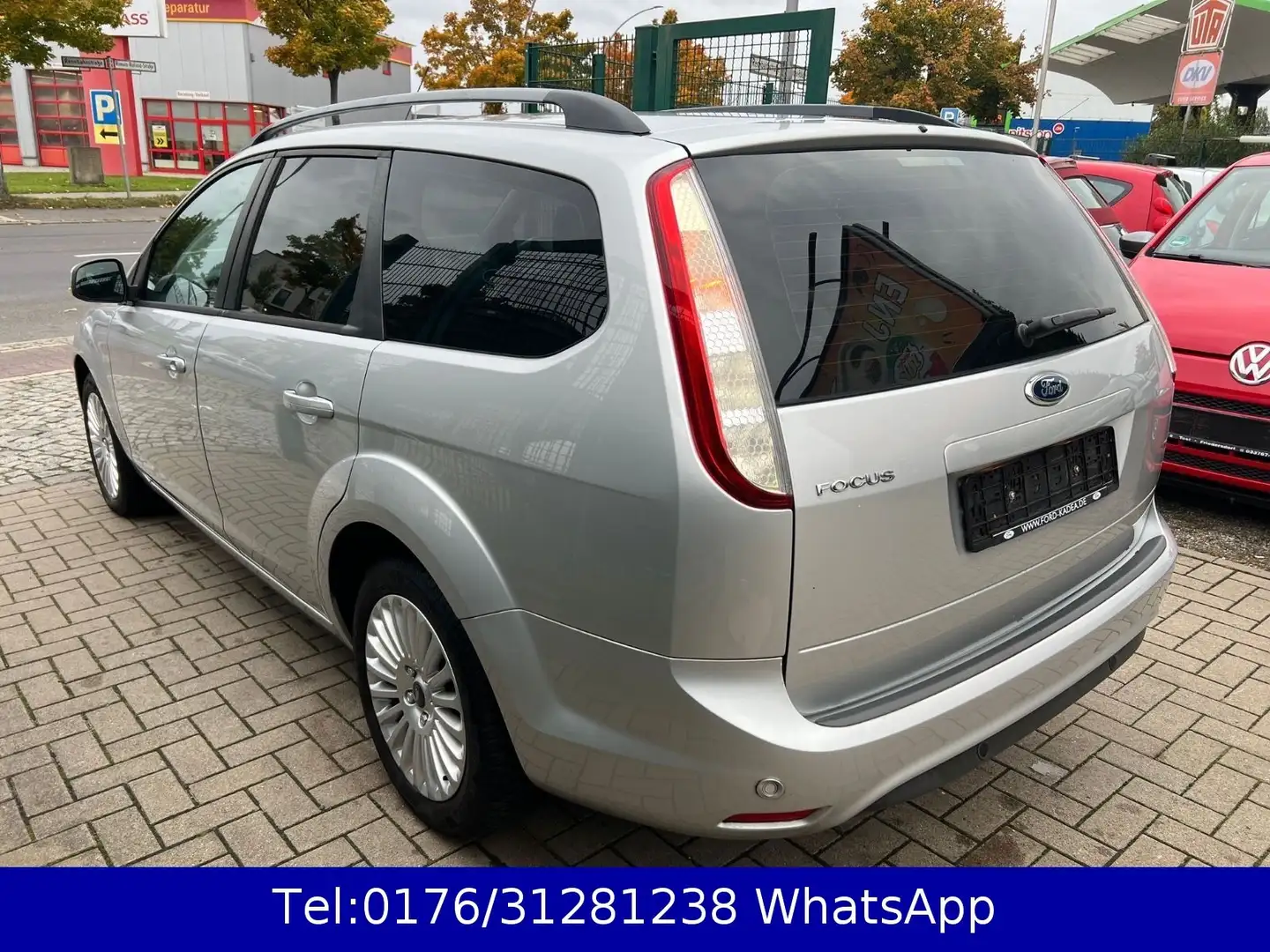 Ford Focus Turnier Titanium 1.6 !! Tüv 2027 Klima Silber - 2
